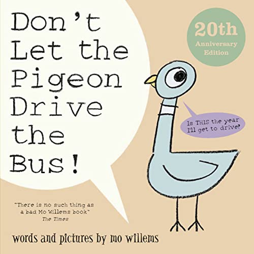[9781529509960] Don't Let the Pigeon Drive the Bus!: Celebrate 20 years of Mo Willems' award-winning debut picture book