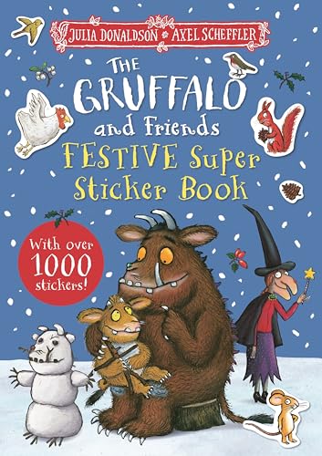 [9781035001538] The Gruffalo and Friends Festive Super Sticker Book