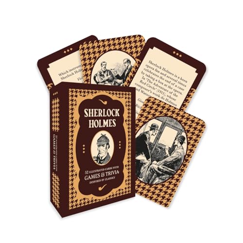 [9780753735510] Sherlock Holmes - A Card and Trivia Game: 52 illustrated cards with games and trivia inspired by classics