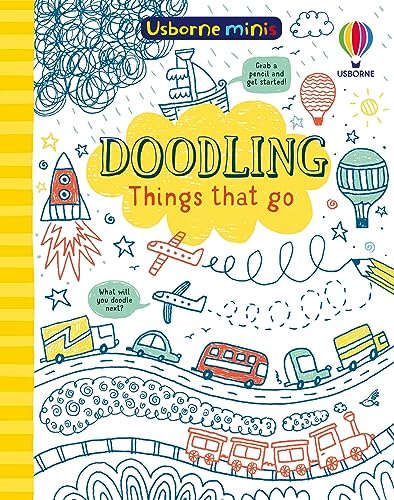 [9781474981095] Doodling Things That Go (Usborne mini books)