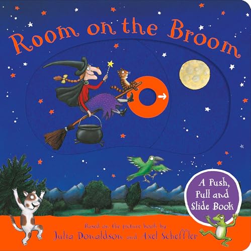[9781035050703] Room on the Broom: A Push, Pull and Slide Book: The Perfect Halloween Gift for Toddlers