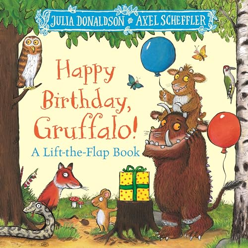 [9781035046843] Happy Birthday, Gruffalo!: A lift-the-flap book with a pop-up ending!