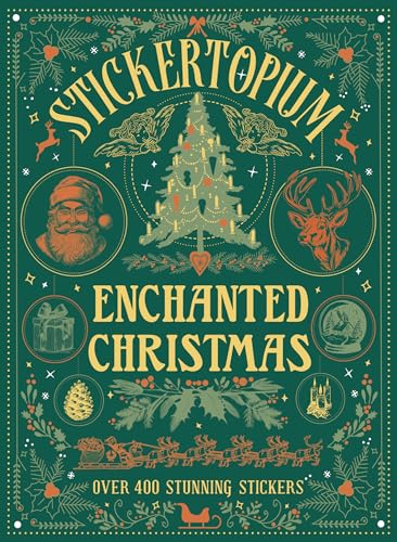 [9781836001492] Stickertopium: Enchanted Christmas