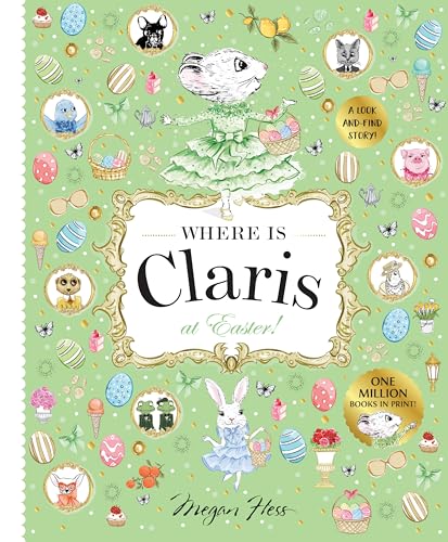 [9781761215247] Where is Claris at Easter!: Claris: A Look-and-find Story!