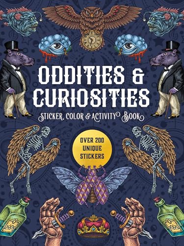 [9780785846123] Oddities and Curiosities Sticker, Color and Activity Book - Over 200 Unique Stickers