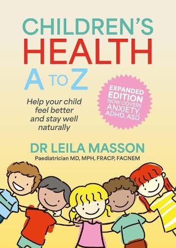 [9781776891320] Children's Health A-Z: Help your child get better and stay well naturally