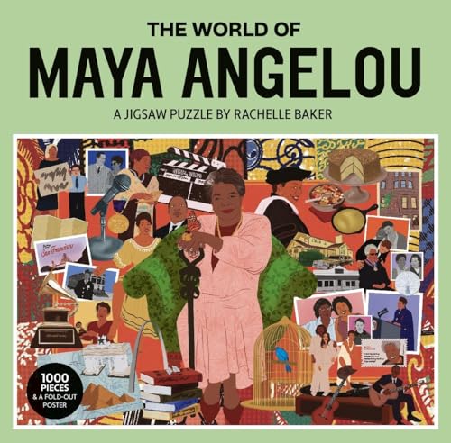 [9781399627702] The World of Maya Angelou: A 1000-piece Jigsaw Puzzle by Rachelle Baker