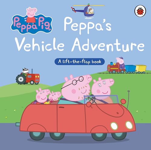 [9780241666043] Peppa Pig: Peppa's Vehicle Adventure: A Lift-the-Flap Book