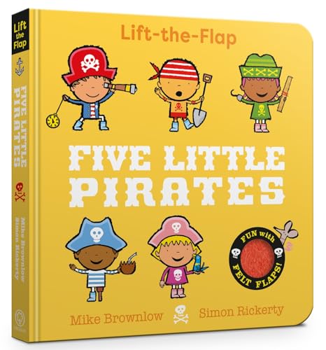 [9781408370728] Five Little Pirates: Lift-the-Flap