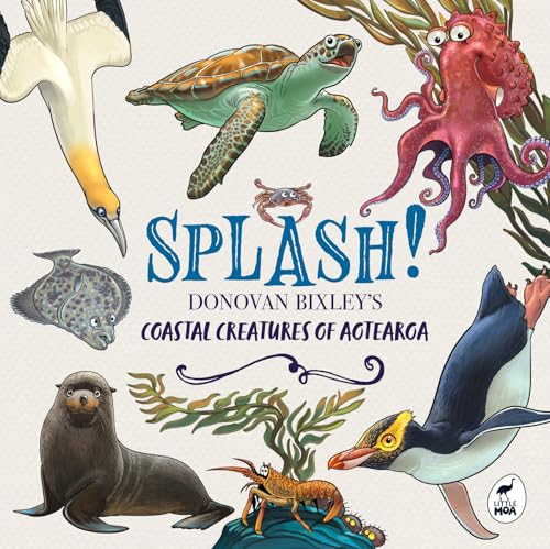 [9781869715069] Splash! Donovan Bixley's Coastal Creatures of Aotearoa