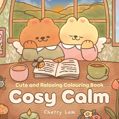 [9781761355400] Cosy Calm: Cute and relaxing colouring book