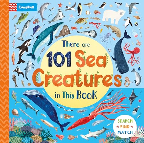 [9781035055647] There Are 101 Sea Creatures in This Book (Board)