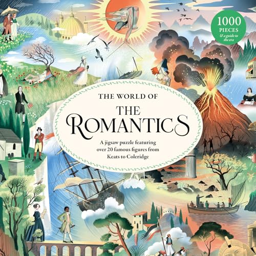 [9781399627825] The World of the Romantics: A jigsaw puzzle featuring over 20 famous figures from Coleridge to Keats