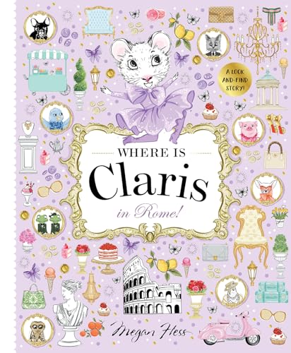 [9781761215162] Where is Claris in Rome!: Claris: A Look-and-find Story!