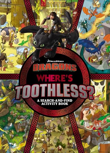 [9781761721151] Where's Toothless?: A Search-and-Find Activity Book (DreamWorks: Dragons)