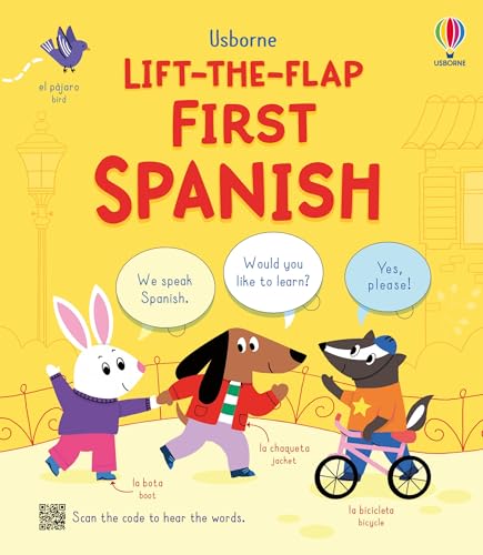 [9781805079903] Lift-the-flap First Spanish (Board)