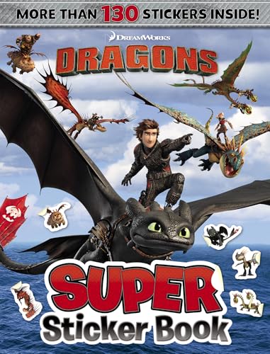 [9781761645013] Dragons: Super Sticker book (DreamWorks)