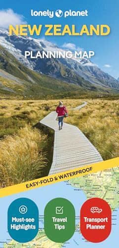 [9781787016040] New Zealand Planning Map (Lonely Planet)