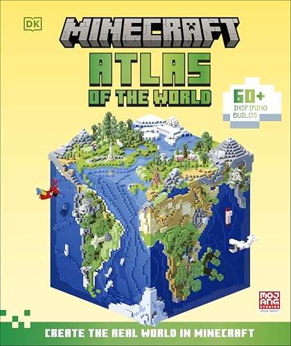 [9780241735220] Minecraft Atlas of the World: Create the Real World in Minecraft with 60+ Inspiring Builds