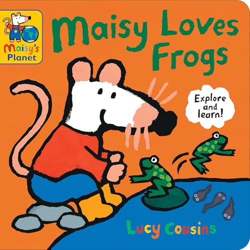 [9781529523119] Maisy Loves Frogs: A Maisy's Planet Book (BB)