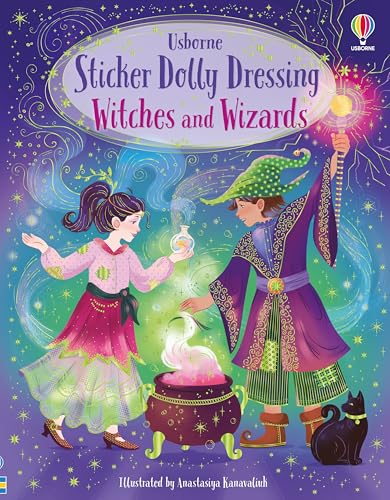 [9781835409350] Sticker Dolly Dressing Witches and Wizards