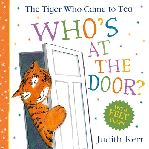 [9780008695040] The Tiger Who Came to Tea: Who's at the Door? ( Board with Felt Flaps)