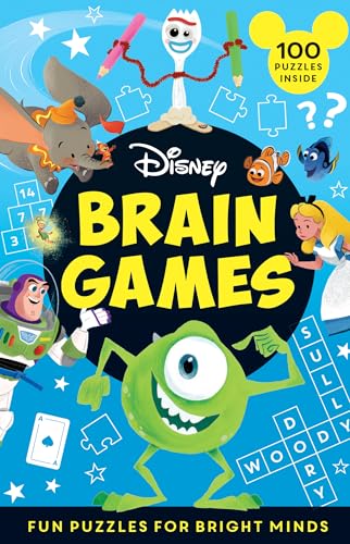 [9781761642623] Disney Brain Games: Fun Puzzles For Bright Minds