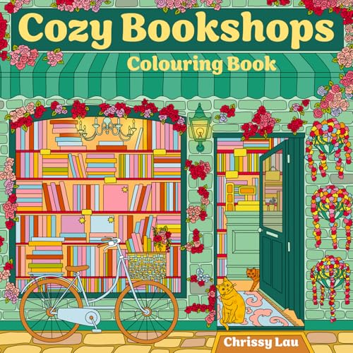 [9780008772758] Cozy Bookshops Colouring Book