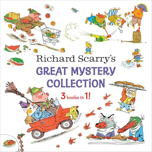 [9780593812419] Richard Scarry's Great Mystery Collection - 3-books-in-1