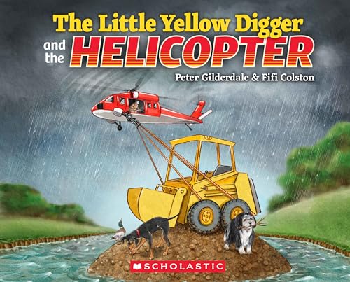 [9781775438816] The Little Yellow Digger and the Helicopter