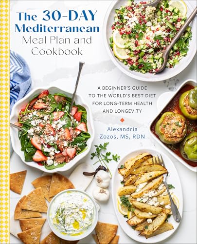 [9780760395257] The 30-Day Mediterranean Meal Plan and Cookbook - by Alexandria Zozos (Paperback)