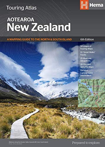 [9781925625035] New Zealand Touring Atlas