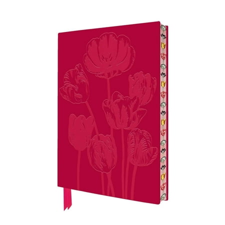 [9781804177402] Temple of Flora : Tulips Artisan Art Notebook Flame Tree Journals A5