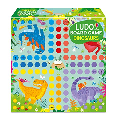 [9781474998109] Ludo Board Game Dinosaurs