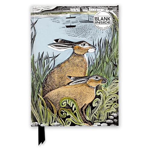 [9781804172056] Flame Tree - Foiled Journal - Blank - Angela Harding: Rathlin Hares