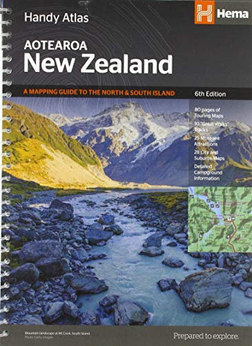 [9781925625042] New Zealand Handy Atlas